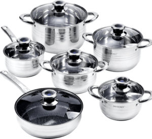 Set Oale inox 12 buc
