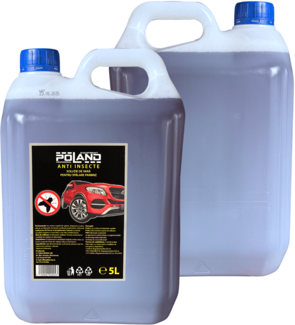 Solutie pentru Parbriz de Vara Anti-Insecte 5L